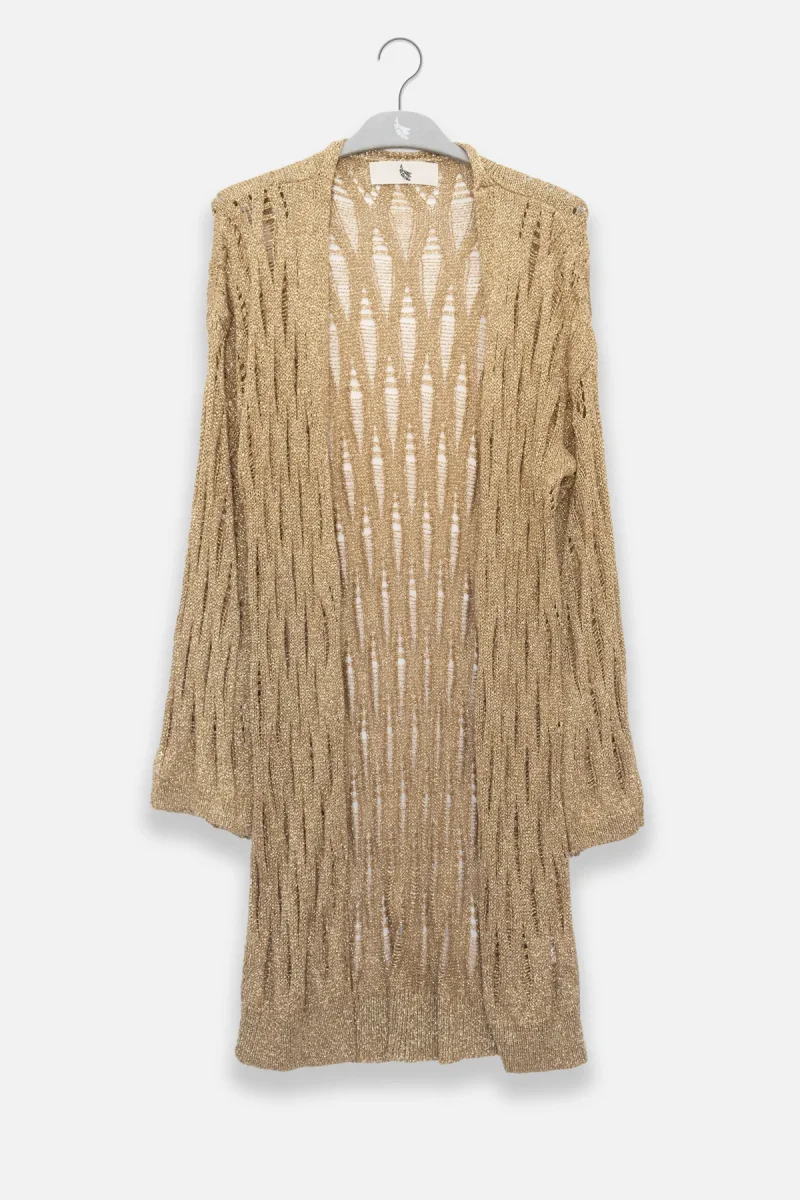 Lara Cardigan in Gold