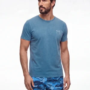 Bañador Azul Camuflaje Hombre